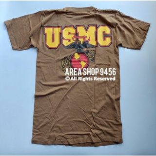 เสื้อซับในทหาร สีน้ำตาล t-shirt soffe usmc