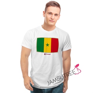 Jambutree 2022 FIFA World Cup Logo Qatar Senegal Football Team Supporter T-Shirt Streetwear Tee Bola Sepak Tshirt Baju