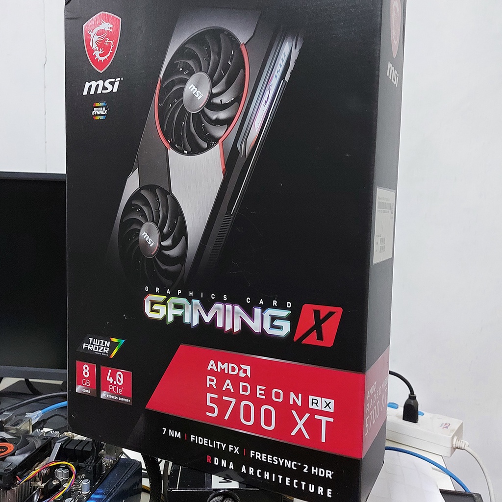 การ์ดจอ VGA MSI GAMING X RX 5700 XT 8GB | Shopee Thailand