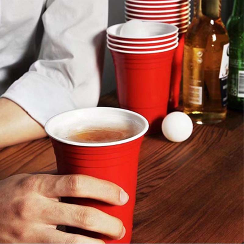 ภาพสินค้า( 20/50ใบ ) แก้วแดง แพค แก้วแดง แดง ปาร์ตี้ แดง red cup party 16oz แก้วเบียร์ แก้วเหล้า แก้วปาร์ตี้ อเมริกันสไตล์ จากร้าน tongsensen บน Shopee ภาพที่ 4