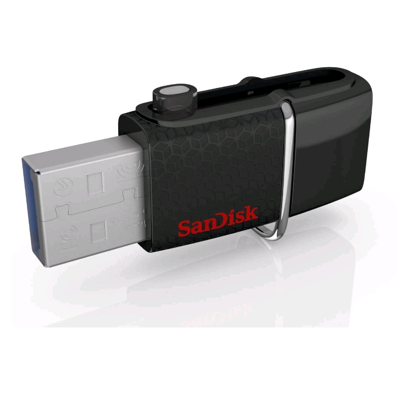 sandisk-16gb-32gb-64gb-128gb-256gb-ultra-dual-usb-drive-3-0-otg-usb-3-0-and-microusb-flash-driver-sddd2-256g-gam46-black