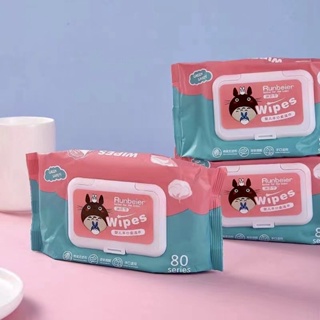 สินค้า ทิชชู่เปียกBaby Wipes80แผ่น มีเก็บเงินปลายทาง