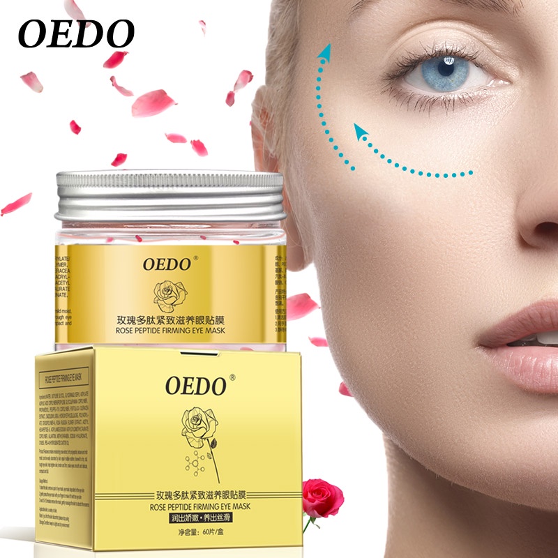 60pcs-oedo-rose-peptide-firming-eye-mask-removing-dark-circles-hydrating-bright-swelling-firming-lifting-see-aging-cream