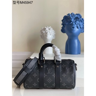 พรี​ ราคา6500 Lv Louis Vuitton Keepall Xs M45947 หนังวัว กระเป๋าสะพาย กระเป๋าสะพายไหล่ กระเป๋าสะพายข