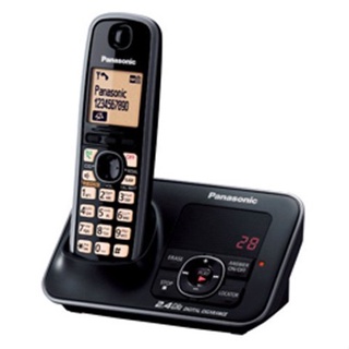 สินค้า โทรศัพท์ไร้สาย มีระบบตอบรับอัตโนมัติ ยี่ห้อ PANASONIC รุ่น KX-TG3721BX