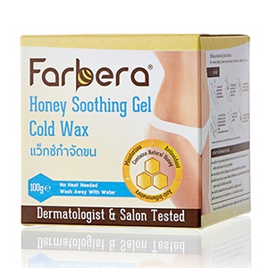 farbera-honey-soothing-gel-cold-wax-100g-แว็กซ์น้ำผึ้งเย็น