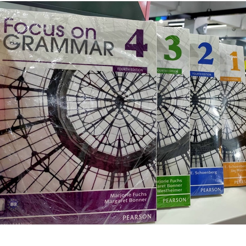 ราคาลดล้างสต๊อก-focus-on-grammar-student-book-workbook