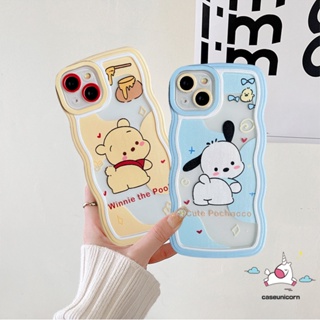 เคสโทรศัพท์มือถือ Tpu แบบนิ่ม ลายการ์ตูนหมีพูห์น่ารัก สําหรับ iPhone 11 7Plus 8Plus 13 12 14 11 Pro Max XR 7 8 6 6s Plus 14 Plus X XS Max SE 2020