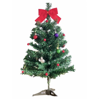 Tree’O ต้นคริสต์มาส พร้อมของประดับ รุ่นCT002C_60 ขนาด30×30×60ซม. สีเขียว