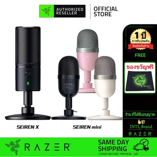 ภาพหน้าปกสินค้าRazer Seiren Mini Mic ไมค์คอมพิวเตอร์ ไมค์ตั้งโต๊ะ USB microphone gaming Condenser Ultra-Compact Streaming ไมโครโฟน ที่เกี่ยวข้อง