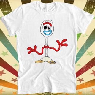 Happy Forky Funny Best Parody short sleeve t shirt summer new casual mens t-shirt trendy t-shirt casual t-shirt เสื้อยืด