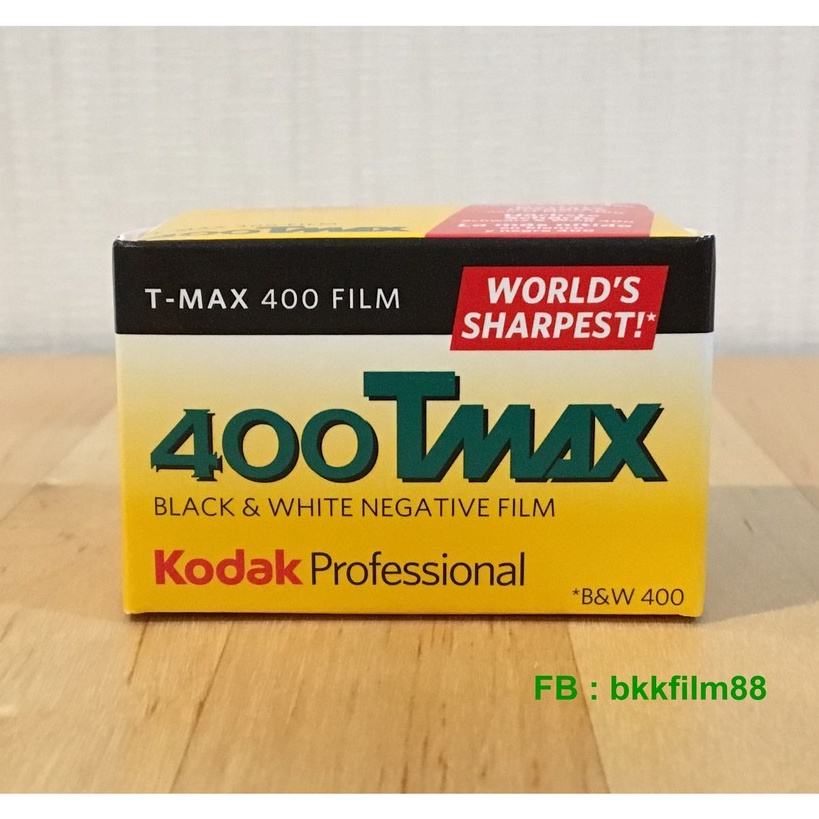 ราคาและรีวิวฟิล์มขาวดำ Kodak 400Tmax Professional 35mm 36exp Black and White Film T-Max 400 ฟิล์มถ่ายรูป Tmax