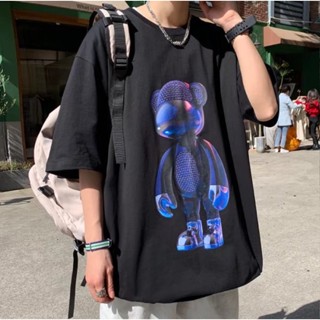 เสื้อยืดแขนสั้นลําลอง ทรงหลวม แฟชั่นฤดูร้อน สําหรับผู้ชาย 2022