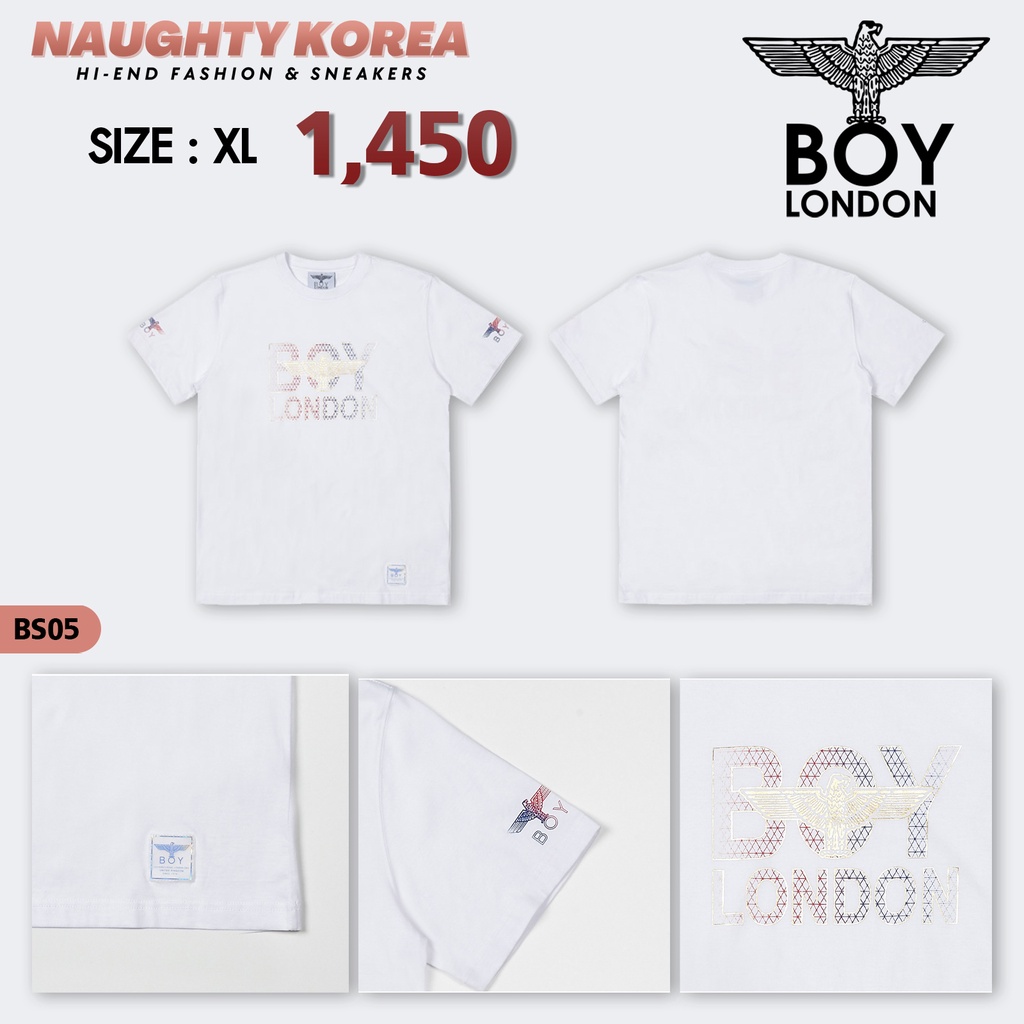 พร้อมส่ง‼️ เสื้อ BOY LONDON คอลเลคชั่นใหม่ รับประกันสินค้าแบรนด์แท้ 100 BS05 Shopee Thailand