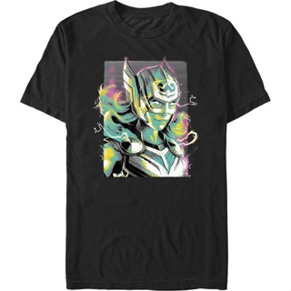 Mighty Thor Love And Thunder Marvel Comics T-Shirt เสื้อยืดสีพื้น เสื้อยืดวินเทจ เสื้อคู่