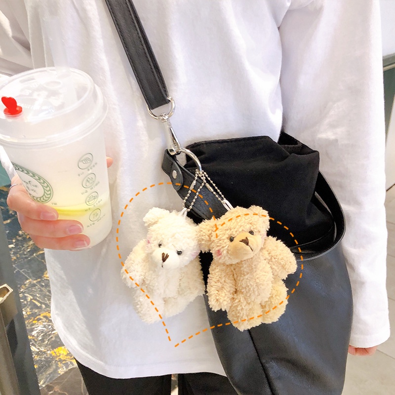 พวงกุญแจ-จี้หมีน่ารัก-สําหรับตกแต่งโทรศัพท์มือถือ