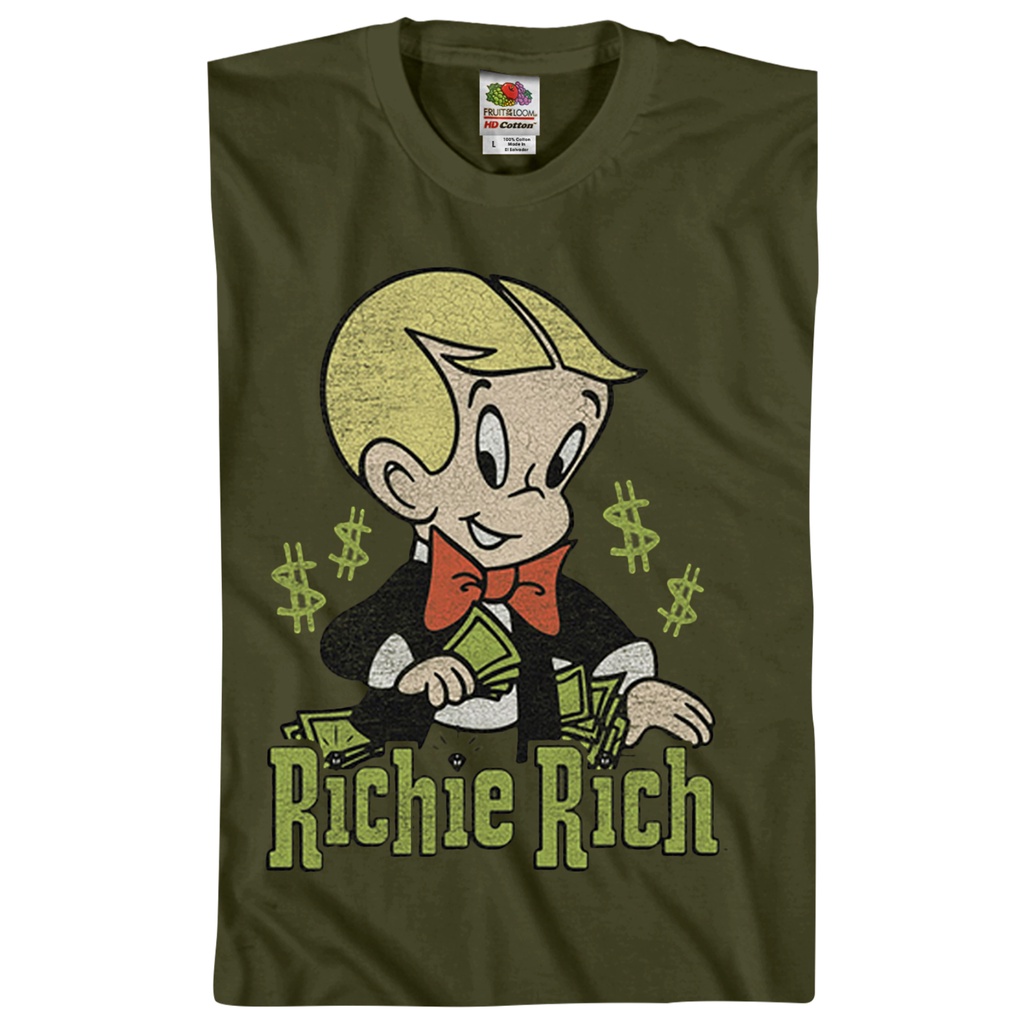 richie-rich-t-shirt-เสื้อยืดเข้ารูป-เสื้อแฟชั่นผญ-เสื้อโอเวอร์ไซ-เสื้อสาวอวบ