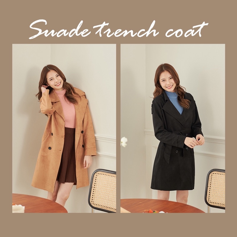 coatmatter-suade-trench-coat-เทรนท์โค้ท