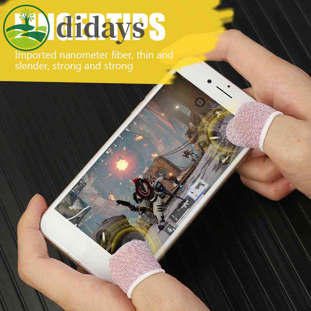 days-1-คู่ตัวควบคุมเกมระบายอากาศกันเหงื่อปลอกนิ้วหัวแม่มือสําหรับเล่นเกม