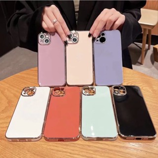 เคส TPUสีขอบทอง iP7PLUS iP8PLUS iP11 iP11PROMAX