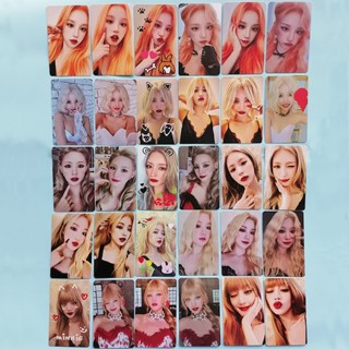 6pcs/set (G)I-DLE Photocards I LOVE Minnie collection card Postcard Small card