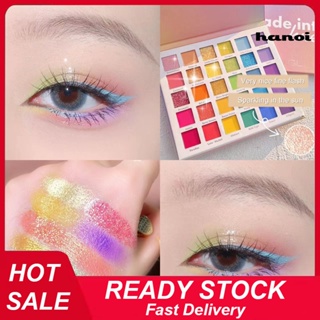 Hi* พาเลทอายแชโดว์ เนื้อแมตต์ กลิตเตอร์ 30 สี กันน้ํา สําหรับผู้หญิง