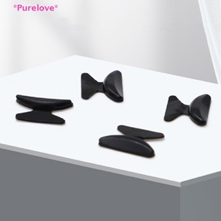 Purelove&gt; แผ่นซิลิโคนรองจมูก กันลื่น สําหรับแว่นตากันแดด 5 คู่