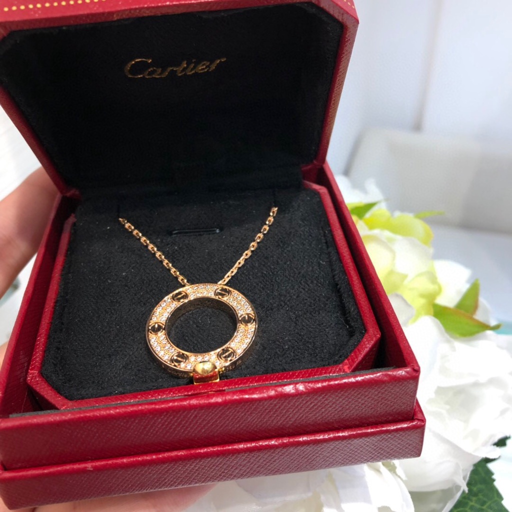 พรี-ราคา3600-cartier-เพชร-สร้อยคอ