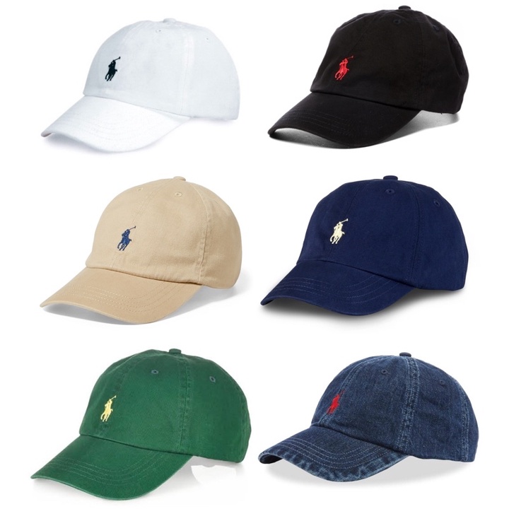 หมวก-polo-ralph-lauren-cotton-baseball-cap-ของแท้-แท้-100