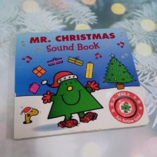 Board Book : Mr. Christmas Sound Book มือสอง Mr.Men