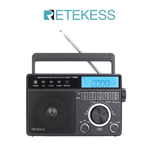 สินค้า Retekess TR629 AM FM Radio Portable Shortwave Radio with LCD Display