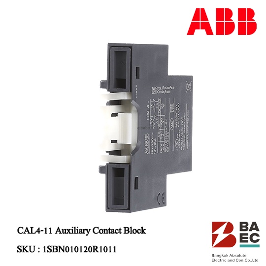 abb-คอนแทคช่วย-cal4-11-auxiliary-contact-block