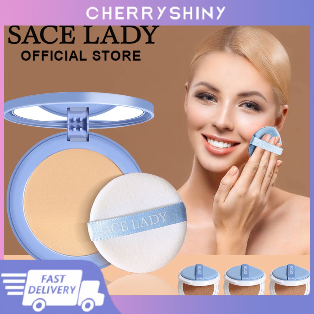 sace-lady-8g-แป้งฝุ่น-เนื้อเนียน-ติดทนนาน-กันน้ํา-แป้งแต่งหน้า-สีนู้ด-ธรรมชาติ