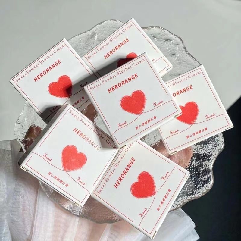 herorange-hr262-ลิปกำมะหยี่-ลิปตลับ-3in1-ลิปเนื้อโคลนครีมมี่