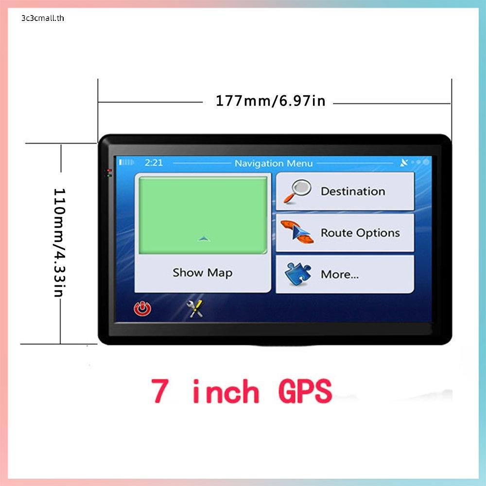 gps-navigator-แผนที่ล่าสุดระบบนําทางหน้าจอสัมผัสความละเอียดสูง-7-นิ้ว