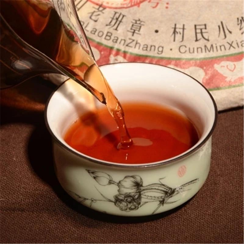 พร้อมส่ง-ชานมไข่มุก-ชาดํา-357-กรัม-ชายูนนาน-pu-erh-tea-lao-ban-zhang-เครื่องดื่มเพื่อสุขภาพ