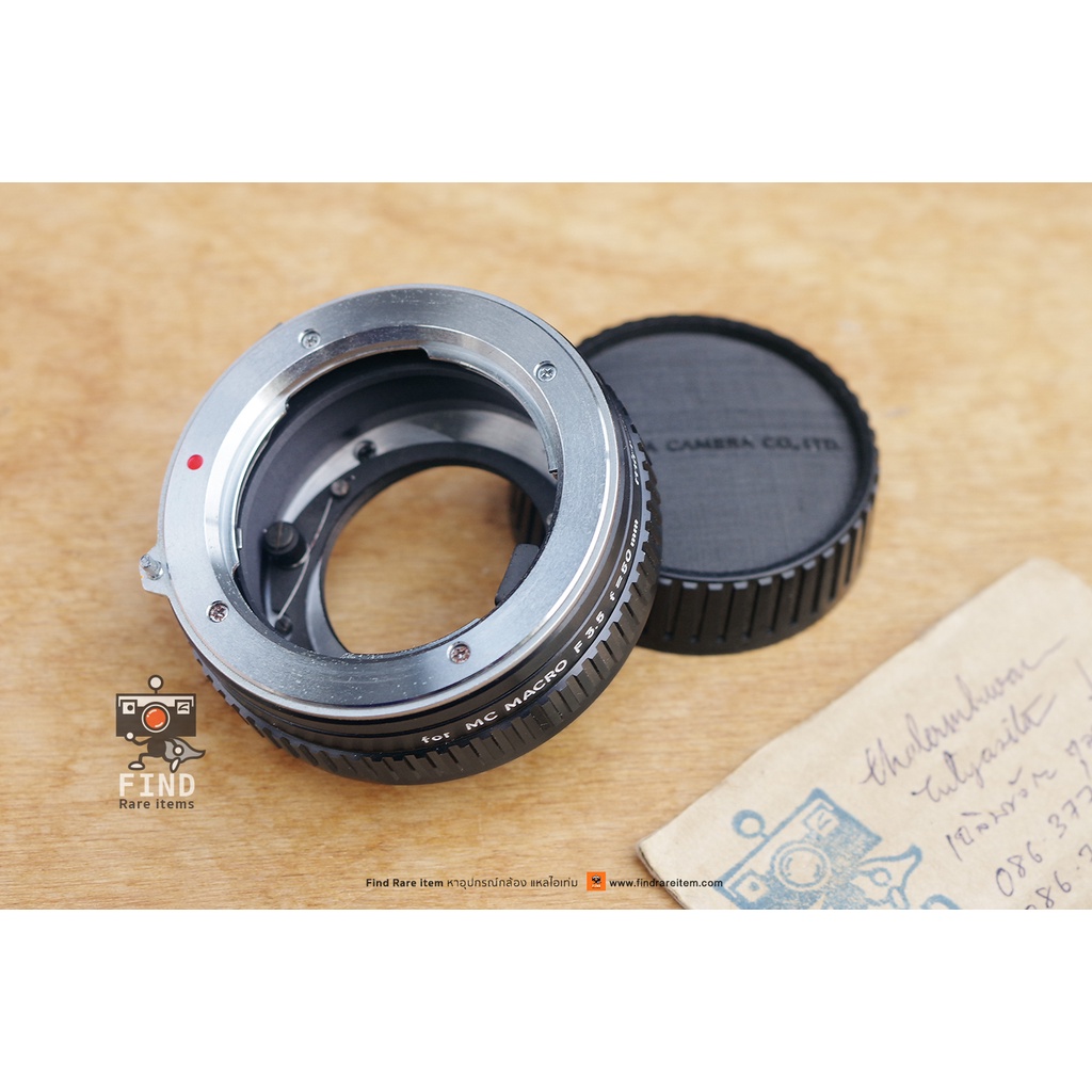 minolta-macro-tube-ของแท้-for-minolta-mc-macro-50-3-5-minolta-reverse-ring-แหวนกลับเลนส์-minolta-md-mc