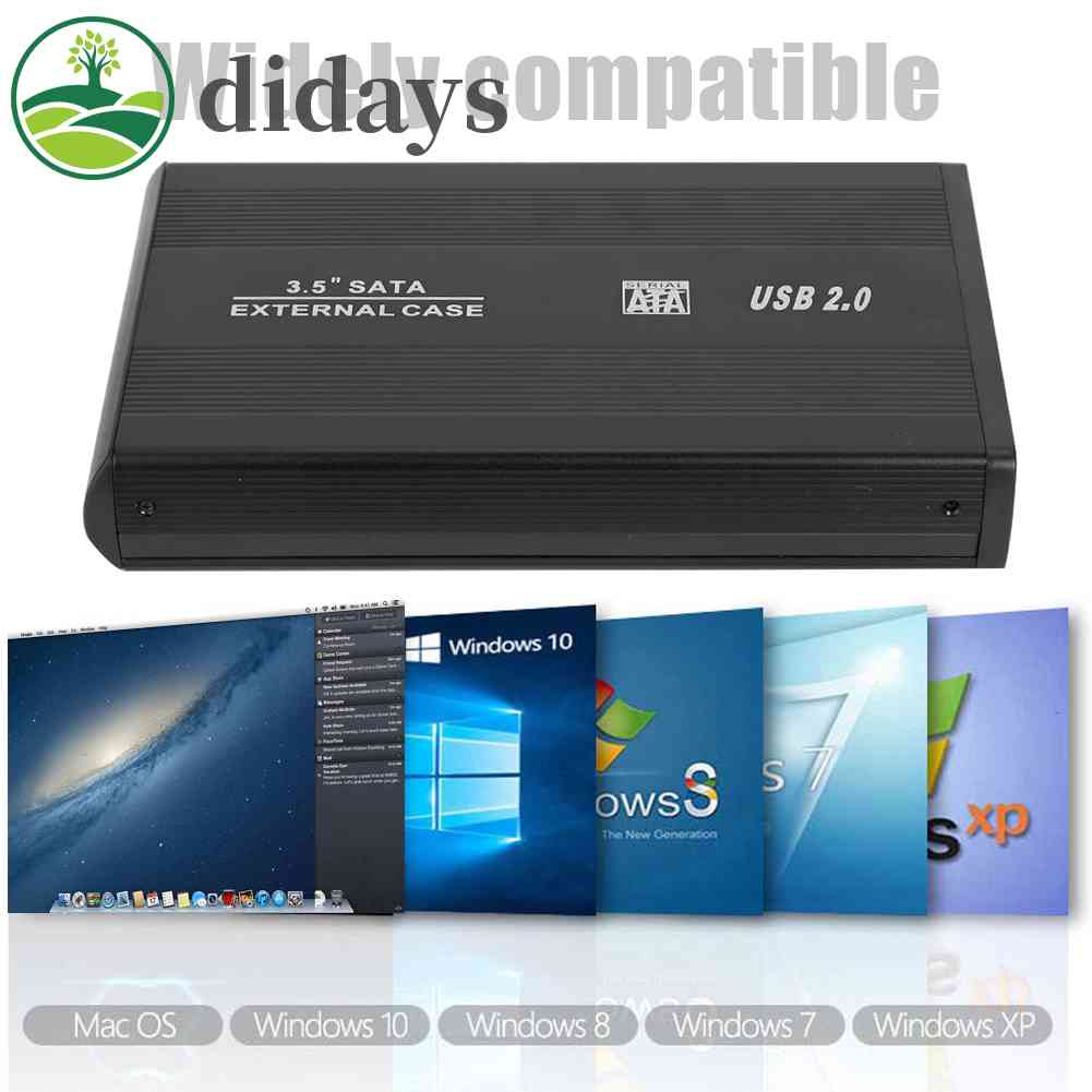 didays-เคสฮาร์ดดิสก์ไดรฟ์-3-5-นิ้ว-sata-เป็น-usb-2-0-อะแดปเตอร์ภายนอก-hdd-enclosure