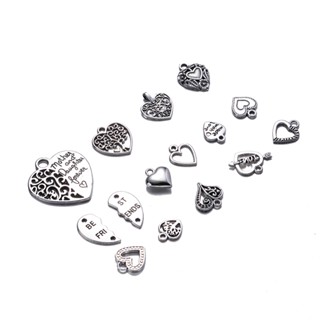 โปรโมชั่น : St.kunkka จี้สร้อยคอ สร้อยข้อมือ โลหะผสม รูปหัวใจ 10 ชิ้น