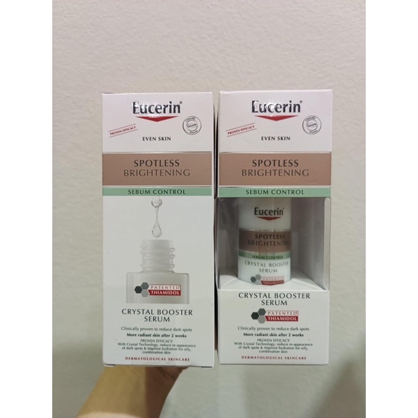 eucerin spotless brightening sebum control Crystal booster Serum ...
