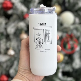 11AM Tumbler Premium แก้วน้ำเก็บความเย็น/ร้อน 420 ML รุ่น Minimal