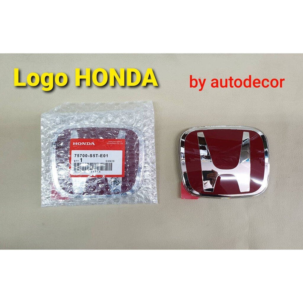 logo-โลโก้-honda-สีแดง-สำหรับ-ติดหน้ากระจังรถ-honda-city-civic-accord-ฮอนด้ารุ่นต่างๆ-ตั่งแต่ปี-2006-แยกหน้า-หลัง