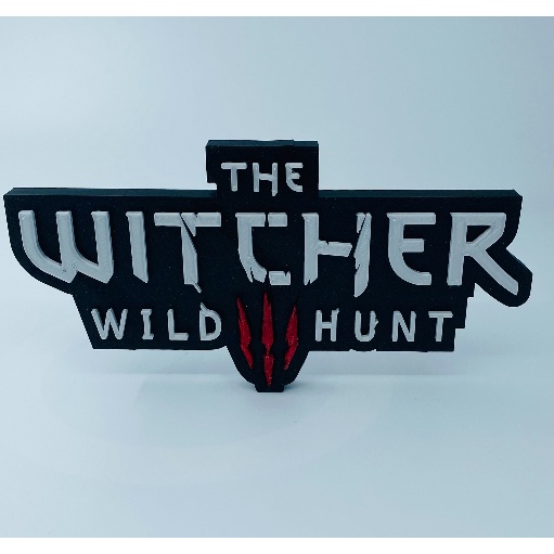 the-witcher-โลโก้-พิมพ์ลาย-3d