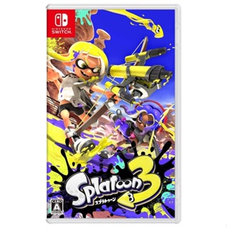 (จัดส่งฟรี)Nintendo switch Splatoon3 แผ่นเกม จดหมายโต้ตอบภาษาอังกฤษ สวิตซ์ สลาทูน3 (สินค้าญี่ปุ่น)