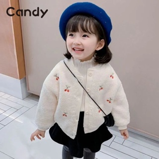 Candy Kids Candy เสื้อกันหนาวเด็ก เสื้อผ้าเด็ก ชุดเด็ก สไตล์เกาหลี นุ่ม และสบาย รุ่นใหม่ พิเศษ Beautiful ins CK220063 36Z230909