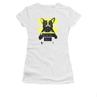 Rebel dog II Womens T-Shirt เสื้อคู่วินเทจ เสื้อยืดน่ารักๆ