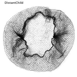 Dsth ตาข่ายคลุมผม ผ้าไนล่อน สีดํา สําหรับเต้นบัลเล่ต์ 5 ชิ้น