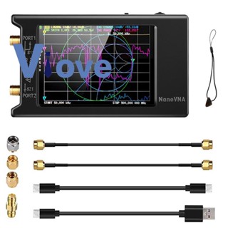 Nanovna-h เครื่องวิเคราะห์เครือข่ายเวกเตอร์ 10KHz-1.5GHz MF HF VHF UHF พร้อมช่องใส่การ์ด SD ดิจิทัล VNA-H