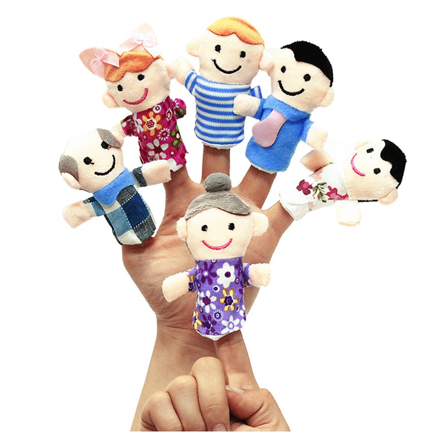 finger-puppets-story-6-คน-ของเล่นสําหรับเด็ก-ผู้ใหญ่