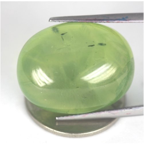 พลอยหลังเบี้ยพรีไนท์-prehnite-นน36-15กะรัต